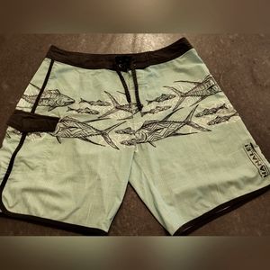 Hanalei surf Co trunks size 34